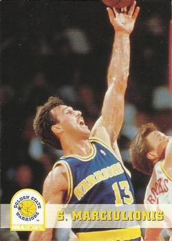 1993-94 Hoops #72 Sarunas Marciulionis Front