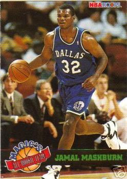 1993-94 Hoops - Magic's All-Rookies #4 Jamal Mashburn Front
