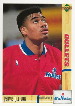 1992-93 Upper Deck McDonalds French #8 Pervis Ellison Front