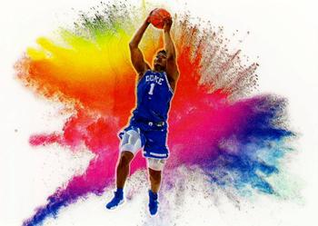 2019 Panini Prizm Draft Picks - Color Blast #1 Zion Williamson Front