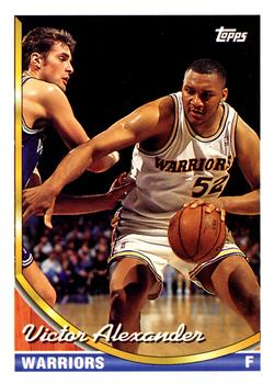 1993-94 Topps #7 Victor Alexander Front