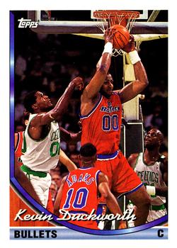 1993-94 Topps #343 Kevin Duckworth Front