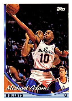 1993-94 Topps #371 Michael Adams Front