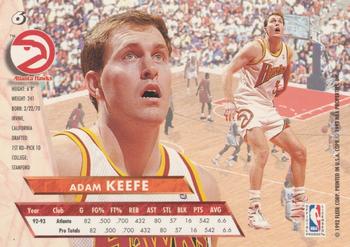 1993-94 Ultra #6 Adam Keefe Back