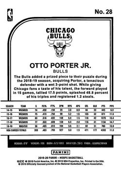 2019-20 Hoops Winter #28 Otto Porter Jr. Back