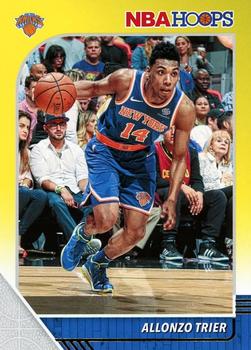 2019-20 Hoops - Yellow #128 Allonzo Trier Front