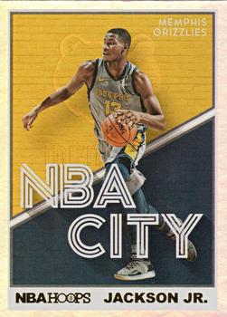 2019-20 Hoops - NBA City Holo #10 Jaren Jackson Jr. Front