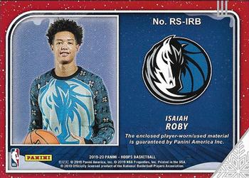 2019-20 Hoops Winter - Rookie Sweaters #RS-IRB Isaiah Roby Back