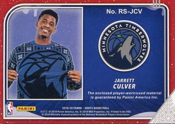 2019-20 Hoops Winter - Rookie Sweaters #RS-JCV Jarrett Culver Back