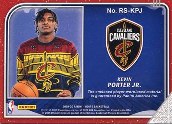 2019-20 Hoops Winter - Rookie Sweaters #RS-KPJ Kevin Porter Jr. Back