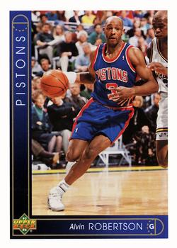 1993-94 Upper Deck #126 Alvin Robertson Front