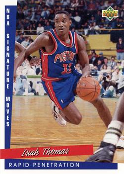 1993-94 Upper Deck #245 Isiah Thomas Front