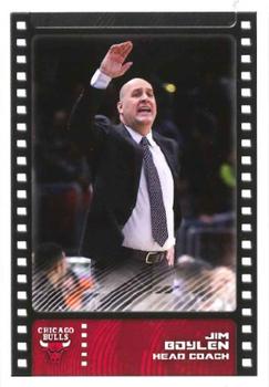 2019-20 Panini NBA Stickers European #92 Jim Boylen Front