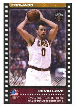 2019-20 Panini NBA Stickers European #100 Kevin Love Front