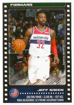 2019-20 Panini NBA Stickers European #413 Jeff Green Front