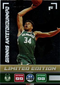 2019-20 Panini NBA Stickers European - Adrenalyn XL Limited Edition #LE-GA Giannis Antetokounmpo Front