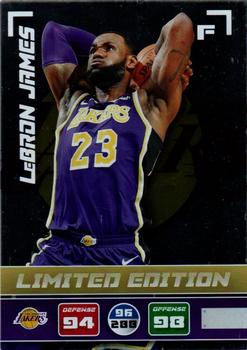 2019-20 Panini NBA Stickers European - Adrenalyn XL Limited Edition #LE-LJ LeBron James Front
