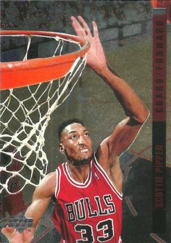 1993-94 Upper Deck Special Edition - Behind the Glass #G10 Scottie Pippen Front