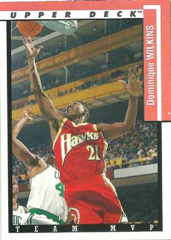 1993-94 Upper Deck - Team MVP #TM1 Dominique Wilkins Front