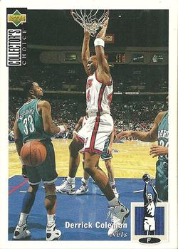 1994-95 Collector's Choice #44 Derrick Coleman Front
