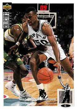 1994-95 Collector's Choice #50 David Robinson Front