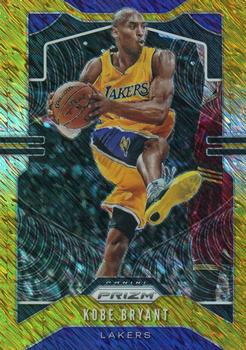 2019-20 Panini Prizm - Prizms Premium Gold Shimmer #8 Kobe Bryant Front