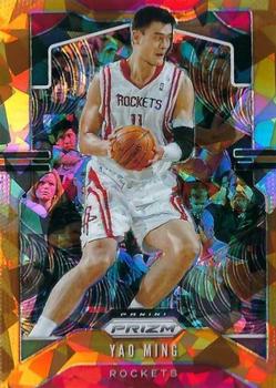 2019-20 Panini Prizm - Prizms Orange Ice #7 Yao Ming Front