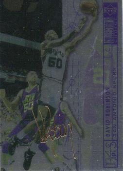 1994-95 Collector's Choice - Gold Signature #395 David Robinson Front