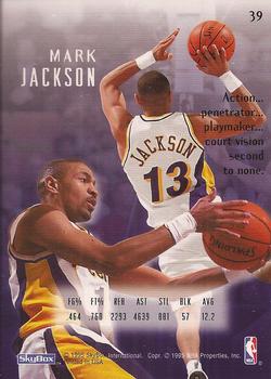 1994-95 SkyBox E-Motion #39 Mark Jackson Back