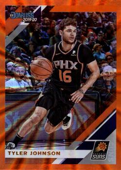 2019-20 Donruss - Holo Orange Laser #160 Tyler Johnson Front