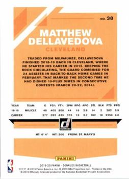 2019-20 Donruss - Press Proof Purple #38 Matthew Dellavedova Back