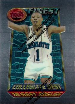 1994-95 Finest #204 Muggsy Bogues Front