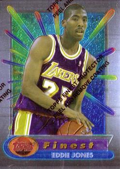 1994-95 Finest #323 Eddie Jones Front