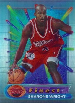 1994-95 Finest - Refractors #326 Sharone Wright Front