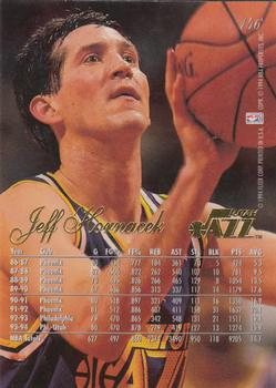 1994-95 Flair #146 Jeff Hornacek Back