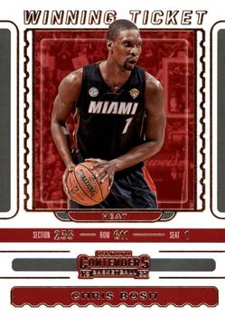 2019-20 Panini Contenders - Winning Ticket #8 Chris Bosh Front