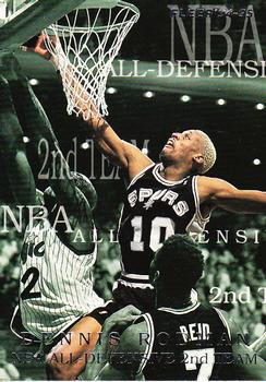 Charles Oakley / David Robinson (1994) - 1994-95 Fleer - All-Defensive Team  - LastDodo