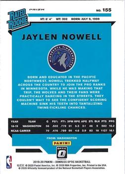 2019-20 Donruss Optic - Hyper Pink #155 Jaylen Nowell Back