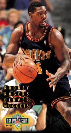 1994-95 Jam Session #49 Rodney Rogers Front