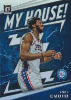 2019-20 Donruss Optic - My House! Holo #4 Joel Embiid Front