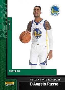 2019-20 Panini Instant NBA - Green #3 D'Angelo Russell Front