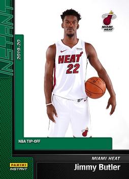 2019-20 Panini Instant NBA - Green #4 Jimmy Butler Front