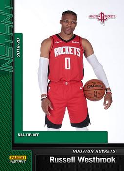 2019-20 Panini Instant NBA - Green #9 Russell Westbrook Front