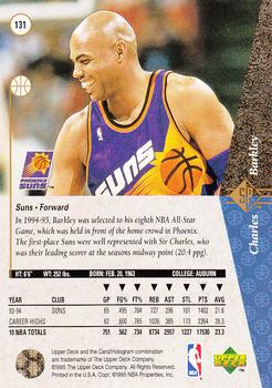 1994-95 SP #131 Charles Barkley Back