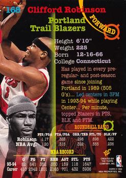 1994-95 Stadium Club #168 Clifford Robinson Back