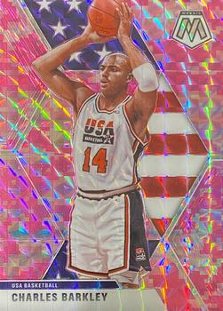 2019-20 Panini Mosaic - Camo Pink #252 Charles Barkley Front