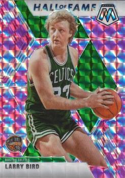 2019-20 Panini Mosaic - Camo Pink #290 Larry Bird Front