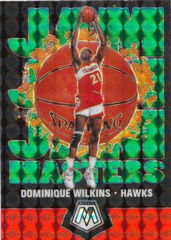 2019-20 Panini Mosaic - Jam Masters Green #12 Dominique Wilkins Front