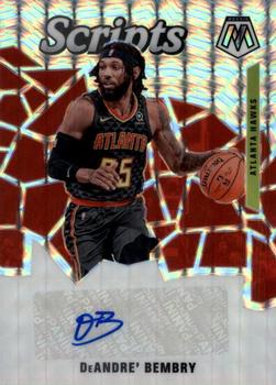 2019-20 Panini Mosaic - Scripts #SC-DBM DeAndre' Bembry Front