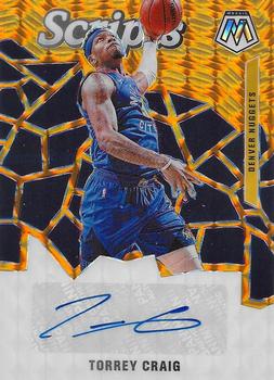 2019-20 Panini Mosaic - Scripts Orange #SC-TCR Torrey Craig Front